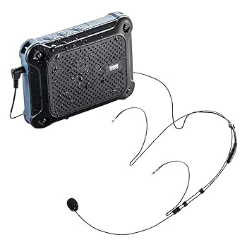 SANWA SUPPLY 防水ハンズフリー拡声器　マイク　欠品 屋外でも雨天でも気にせず使える！IPX4対応の防水ハンズフリー